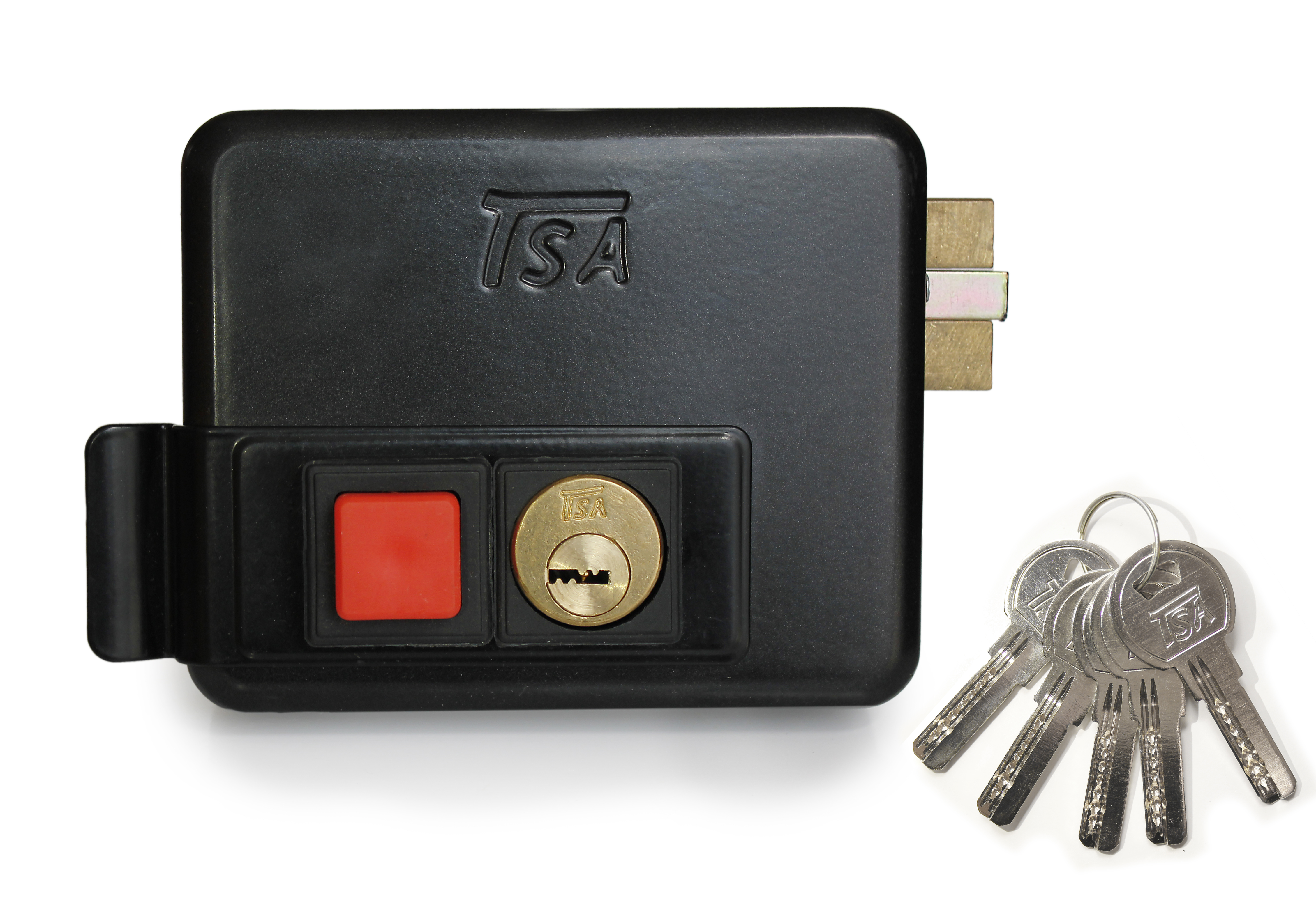 قفل برقی حیاطی تکسا TSA مدل 7074 داخل بازشو کلید کامپیوتری